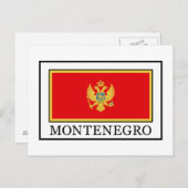 Montenegro Postkarte (Vorne/Hinten)