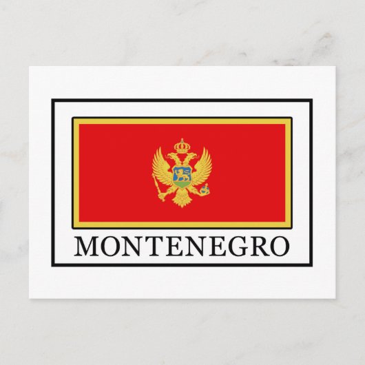 Montenegro Postkarte (Vorderseite)