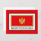 Montenegro Postkarte (Vorne/Hinten)
