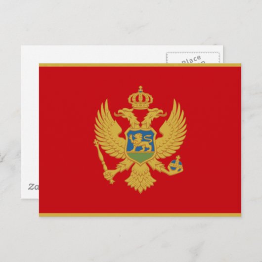 Montenegro Postkarte (Vorne/Hinten)