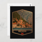 Montenegro Postkarte (Vorne/Hinten)