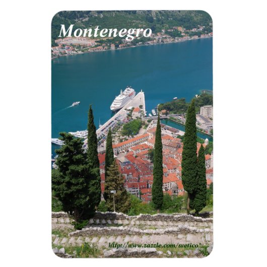 Montenegro Premium Magnet (Vertikal)