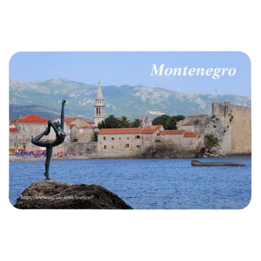 Montenegro Premium Magnet (Horizontal)