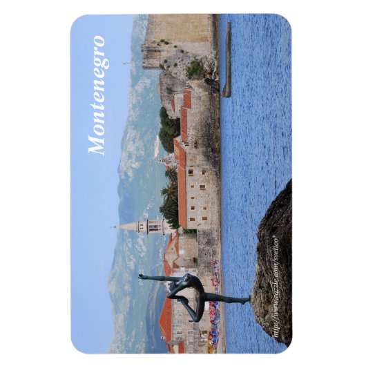 Montenegro Premium Magnet (Vertikal)