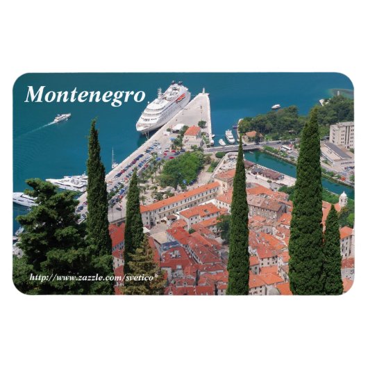 Montenegro Premium Magnet (Horizontal)