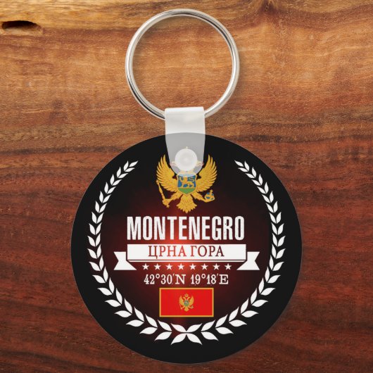 Montenegro Schlüsselanhänger (Vorderseite)