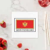 Montenegro Serviette (Beispiel)