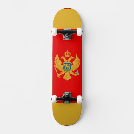 Montenegro Skateboard (Vorderseite)