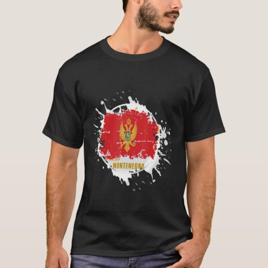 Montenegro Splash T-Shirt (Vorderseite)