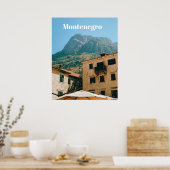 Montenegro-Stadtbild  Poster (Küche)