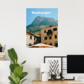 Montenegro-Stadtbild  Poster (Heimbüro)