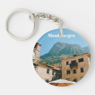 Montenegro-Stadtbild Schlüsselanhänger