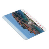 Montenegro Sveti Stefan Panorama-Ansichtsmagnet Magnet (Rechte Seite)