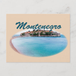 Montenegro: Sveti Stefan Postkarte