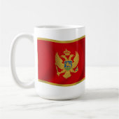 Montenegro Tasse der Flagge (Links)