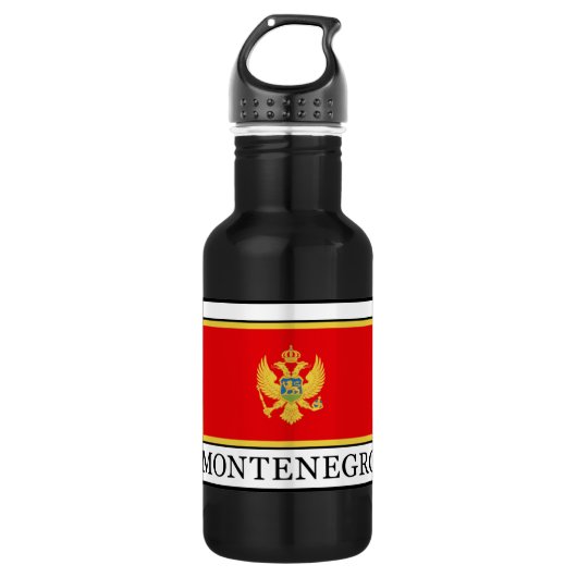 Montenegro Trinkflasche (Vorderseite)