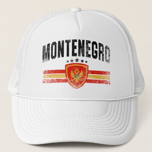 Montenegro Truckerkappe (Vorderseite)