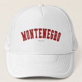 Montenegro Truckerkappe (Vorderseite)