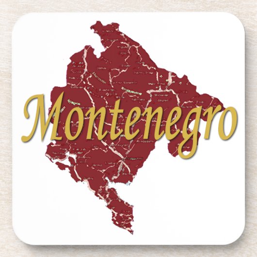 Montenegro Untersetzer (Vorderseite)