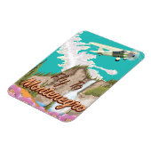 Montenegro Vintages Flugplakat Magnet (Linke Seite)