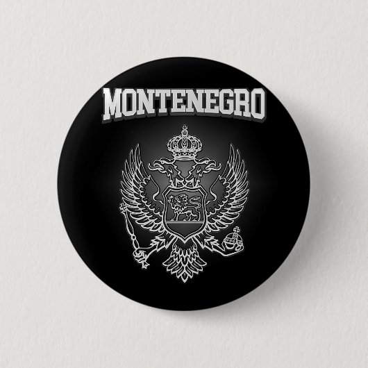 Montenegro-Wappen Button (Vorderseite)