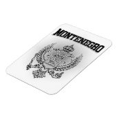 Montenegro-Wappen Magnet (Linke Seite)