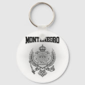 Montenegro-Wappen Schlüsselanhänger (Vorderseite)