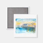 Monterey Bay California Cannery Road Magnet (Vorderseite/Rückseite)