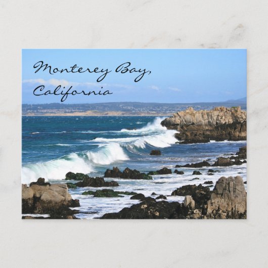 Monterey Bay California, Postcard Postkarte (Vorderseite)