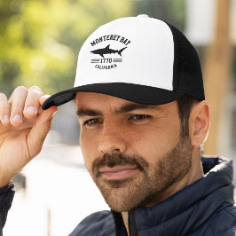 Monterey Bay California Surfer Paradise Truckerkappe