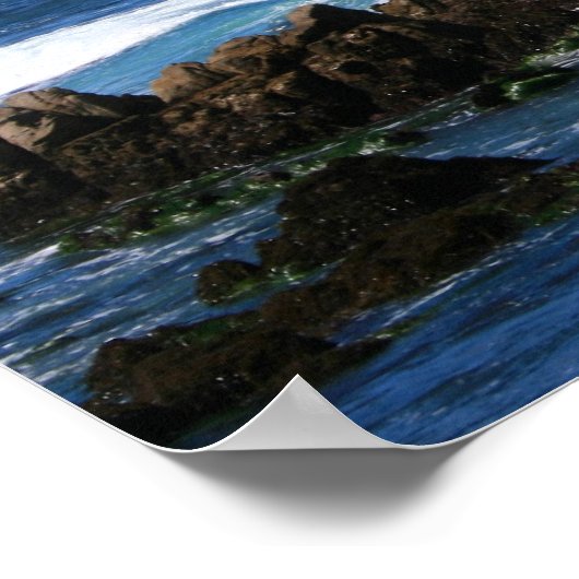 Monterey Bay Coastline Foto (6 von 6) Poster (Ecke)