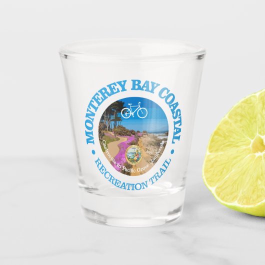 Monterey Bay CRT (Fahrrad c) Schnapsglas (Vorderseite)
