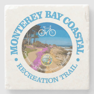 Monterey Bay CRT (Fahrrad c) Steinuntersetzer