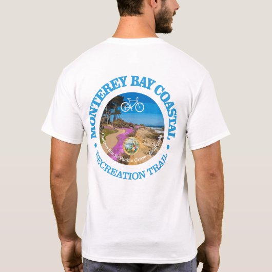 Monterey Bay CRT (Fahrrad c) T-Shirt (Rückseite)