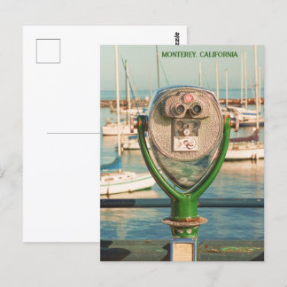 Monterey Bay Kalifornien | Filmfotografie | Wharf Postkarte