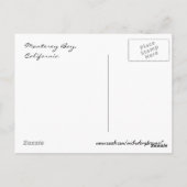 Monterey Bay, Kalifornien Postcard Postkarte (Rückseite)