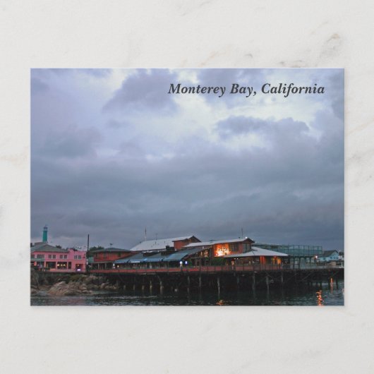 Monterey Bay, Kalifornien Postcard Postkarte (Vorderseite)