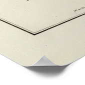 Monterey Bay, Kalifornien Poster (Ecke)