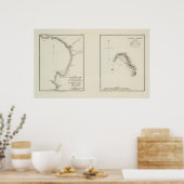 Monterey Bay, Kalifornien Poster (Küche)