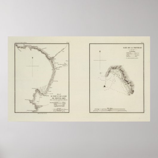 Monterey Bay, Kalifornien Poster (Vorne)