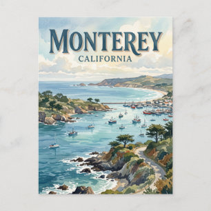 Monterey Bay Kalifornien Postkarte