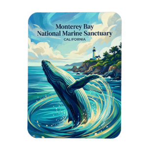 Monterey Bay National Marine Sanctuary USA Magnet