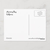 Monterey Bay, Postcard Postkarte (Rückseite)