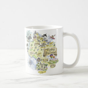 Monterey-Bucht-Kaffee-Tasse Kaffeetasse