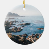 Monterey-Bucht Keramik Ornament (Hinten)