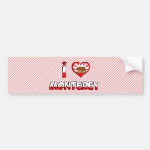 Monterey, CA Autoaufkleber