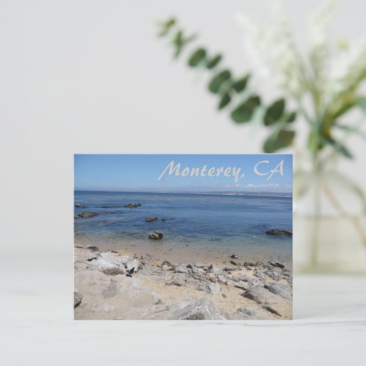 Monterey, CA Postkarte (Stehend Vorderseite)