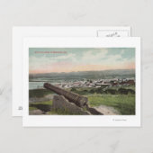 Monterey, CA - Vogelperspektive von Monterey Postkarte (Vorne/Hinten)