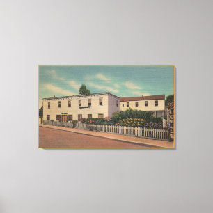 Monterey, CA - Zuhause von Robert Louis Stevenson Leinwanddruck