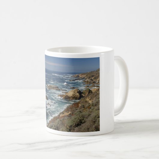 Monterey, Calfornia Küste Kaffeetasse (VorderseiteRechts)